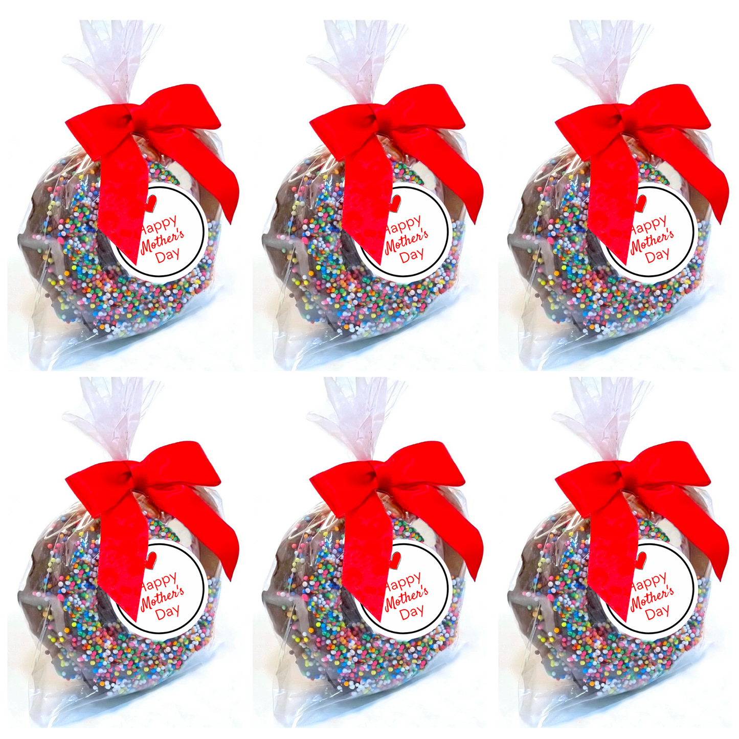 Mother's Day Chocolate Covered Jumbo Pretzels