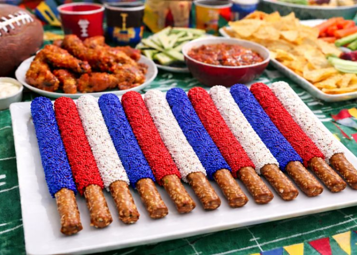 Super Bowl 2026 - New England Chocolate Pretzel Rods
