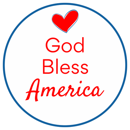 Patriotic White Chocolate Covered Pretzel Rods - Topped With Red, White, & Blue Stars