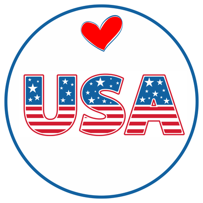 Patriotic White Chocolate Covered Pretzel Rods - Topped With Red, White, & Blue Stars