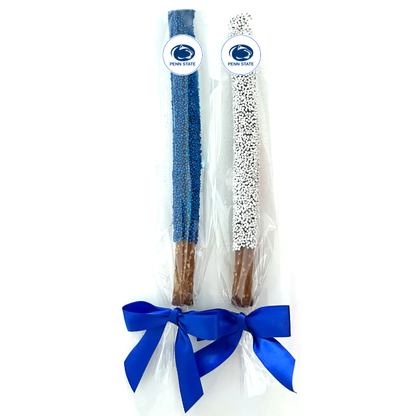 Penn State University Chocolate Covered Pretzel Rods