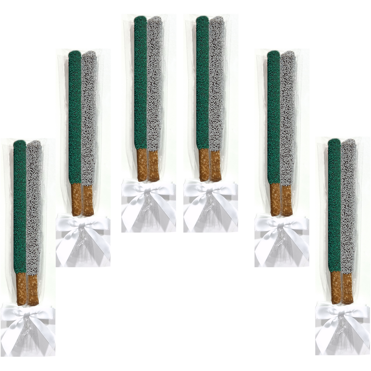 Super Bowl 2025 - Philadelphia Eagles Chocolate Pretzel Rods