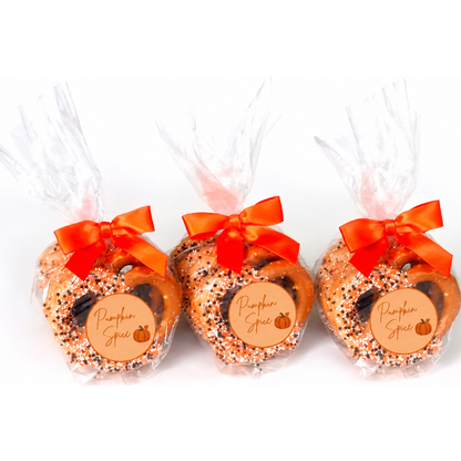Pumpkin Spice Jumbo Pretzels