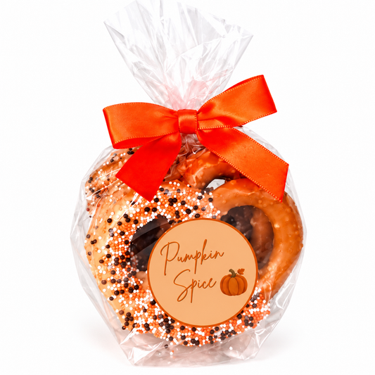 Pumpkin Spice Jumbo Pretzels