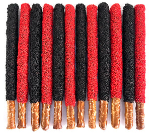 Rutgers University Chocolate Covered Pretzel Rods