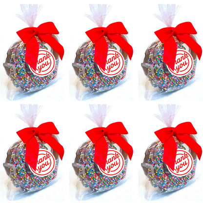 Thank You Chocolate Covered Jumbo Pretzels