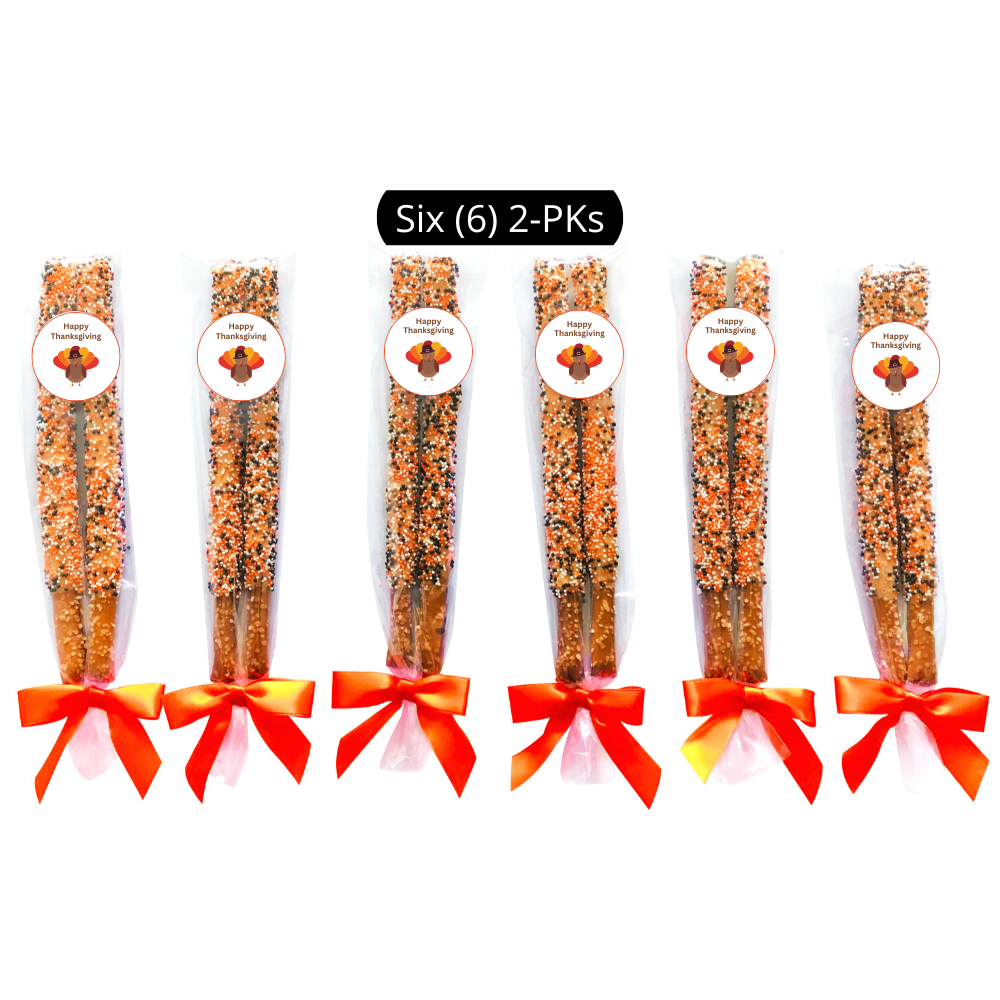 Thanksgiving Pumpkin Spice Pretzel Rods