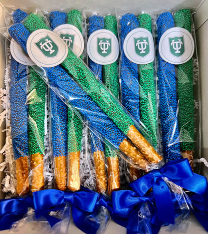 Tulane University of Chocolate Covered Pretzel Rods