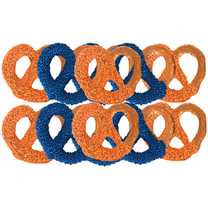University of Illinois Chocolate Covered Jumbo Pretzels