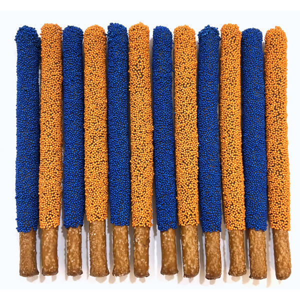 University of Illinois Chocolate Covered Pretzel Rods