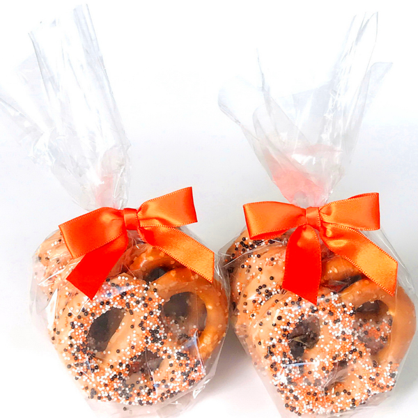 Halloween Pumpkin Spice Jumbo Pretzels