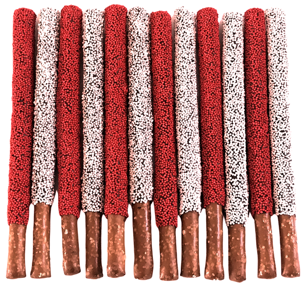University of Alabama Chocolate Covered Pretzel Rods