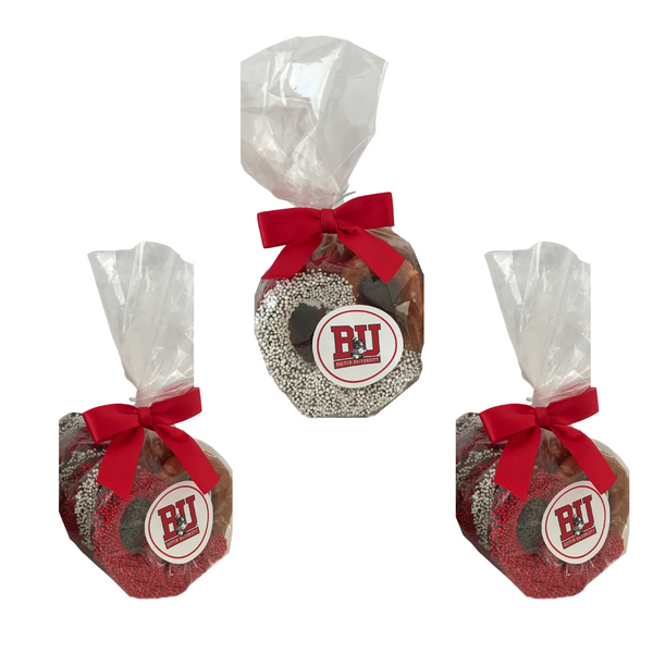 Boston University Chocolate Covered Jumbo Pretzels