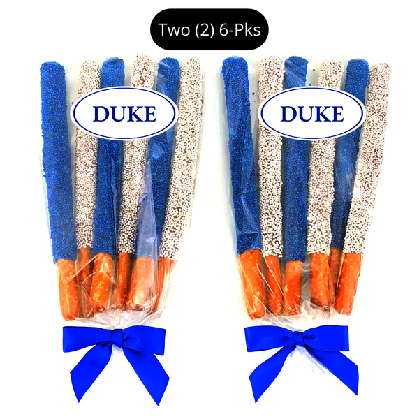 Duke University Chocolate Covered Pretzel Rods