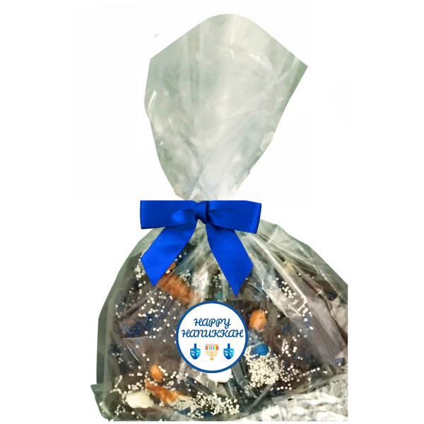 Hanukkah Chocolate Bark
