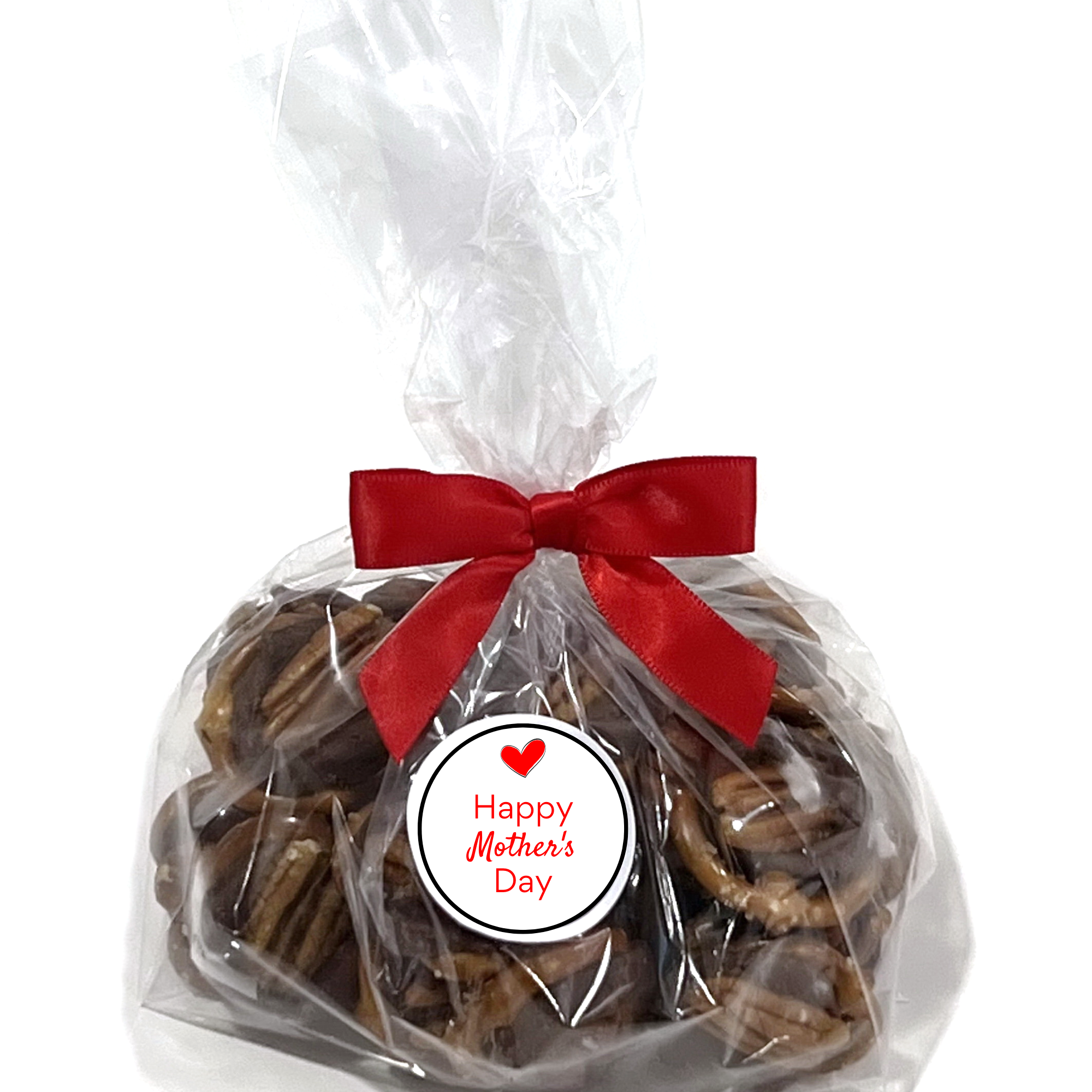 Mother's Day Mini Pretzel Chocolate Pecan Turtles