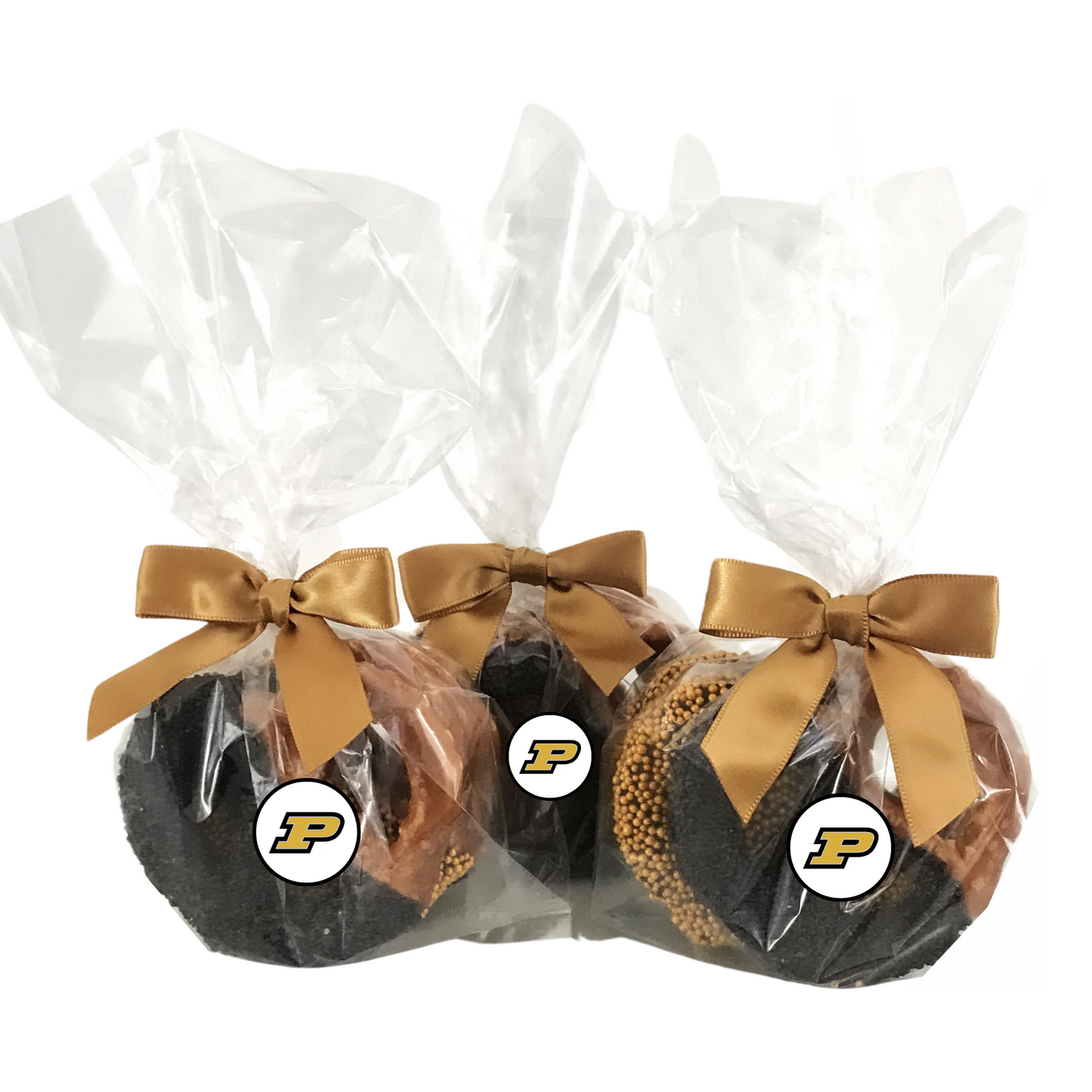 Purdue University Chocolate Covered Jumbo Pretzels