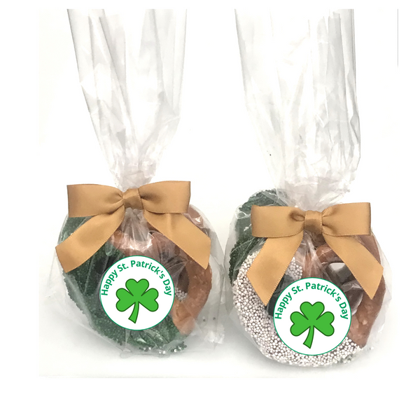 St. Patrick's Day Chocolate Pretzel Gift Box