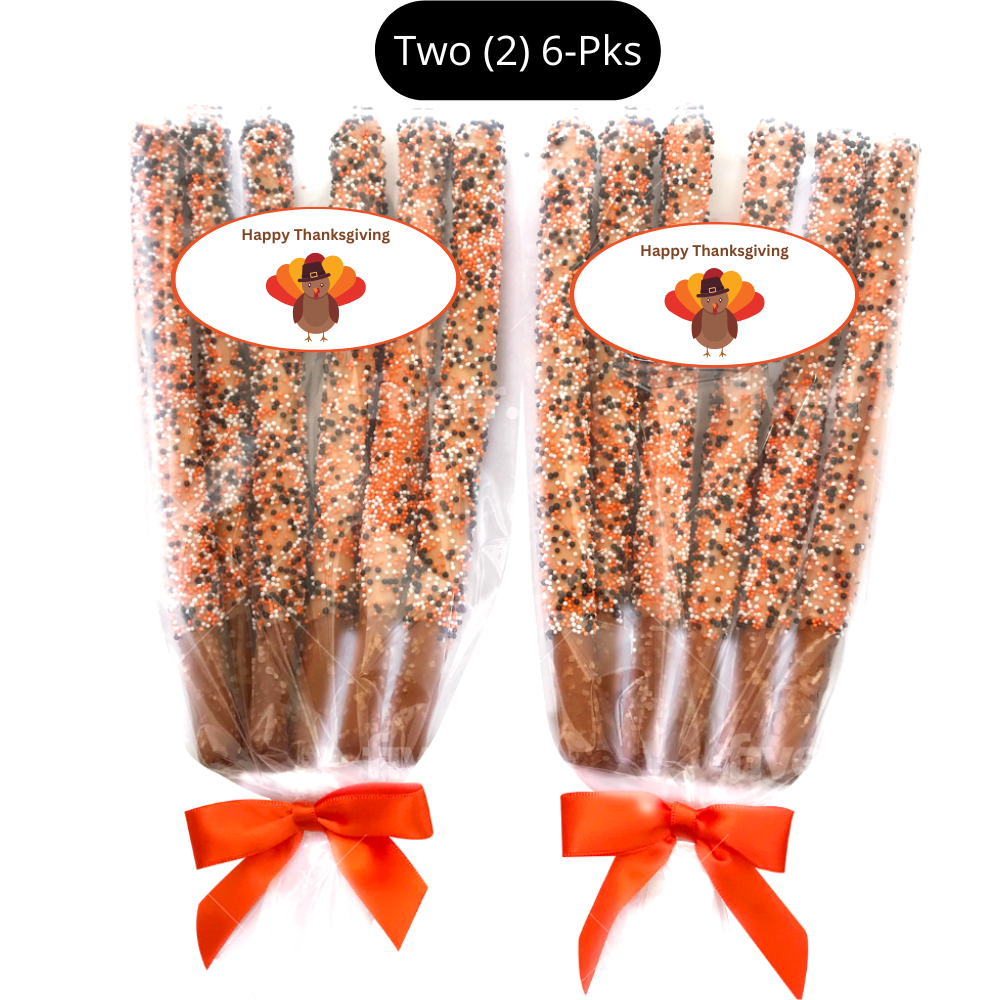 Thanksgiving Pumpkin Spice Pretzel Rods