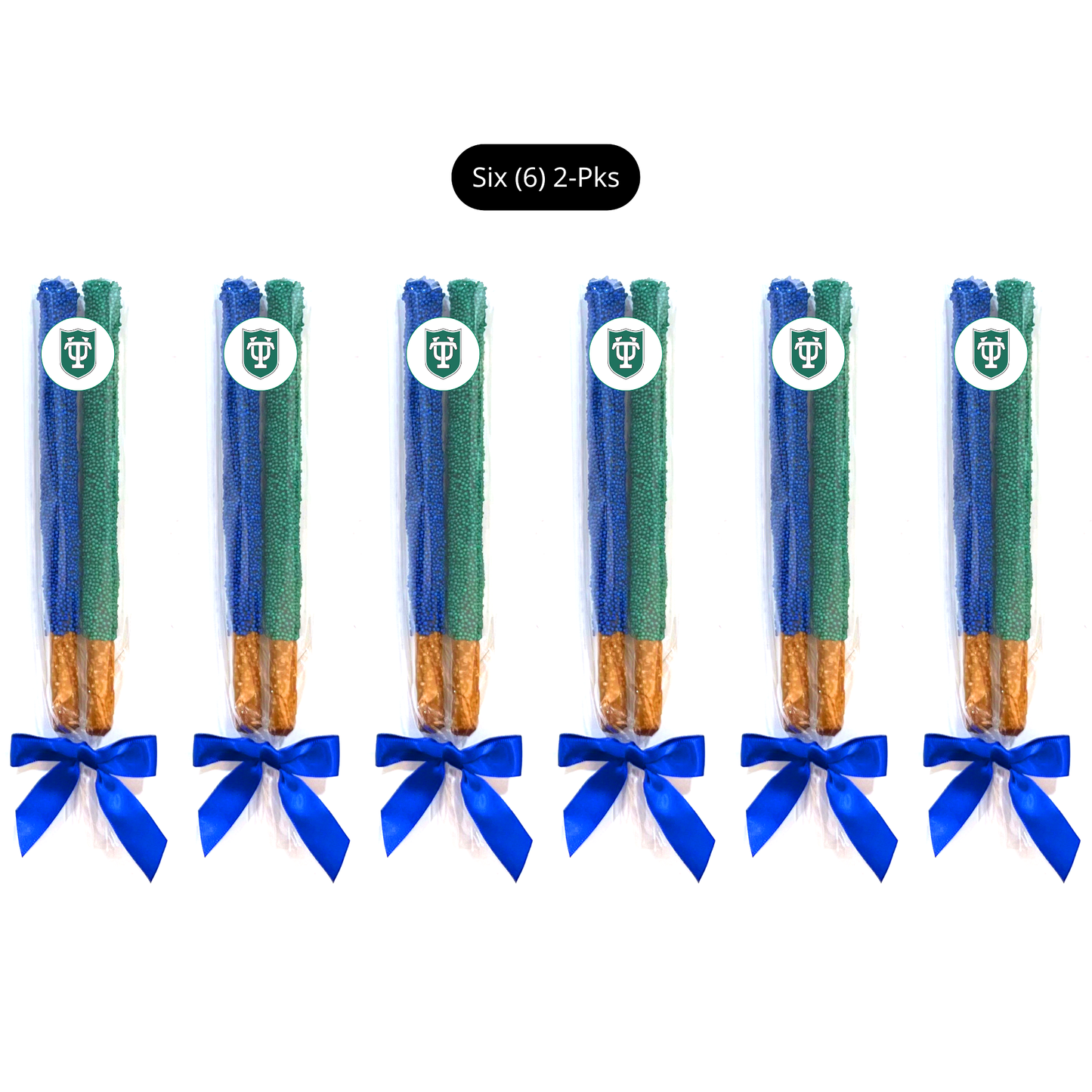 Tulane University of Chocolate Covered Pretzel Rods