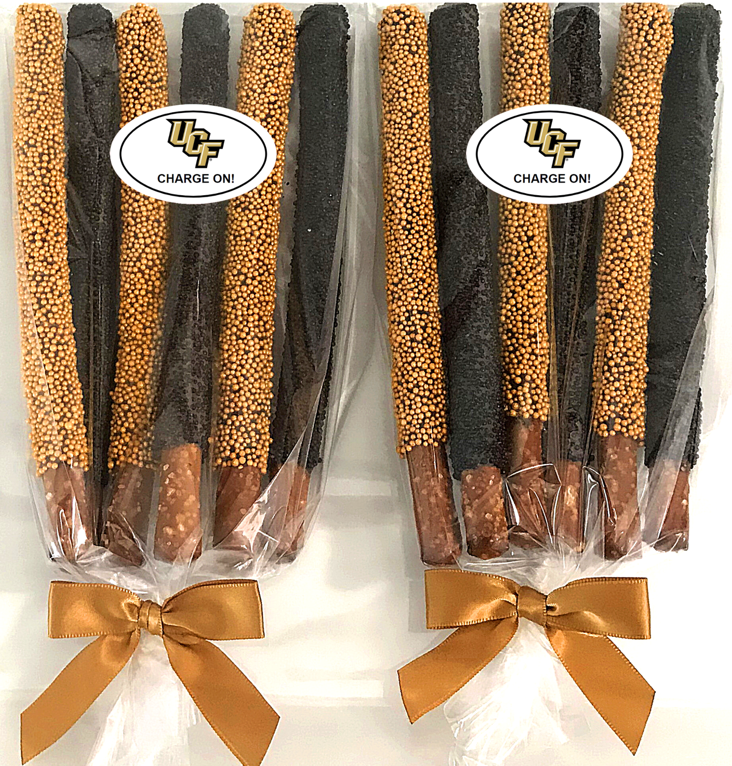 University of Central Florida Chocolate Covered Pretzel Rods