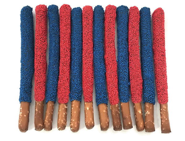 University of Pennsylvania Chocolate Covered Pretzel Rods