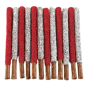 University of Wisconsin Chocolate Covered Pretzel Rods
