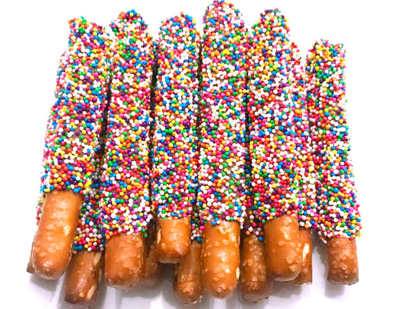 Mother's Day Mini Chocolate Covered Pretzel Rods